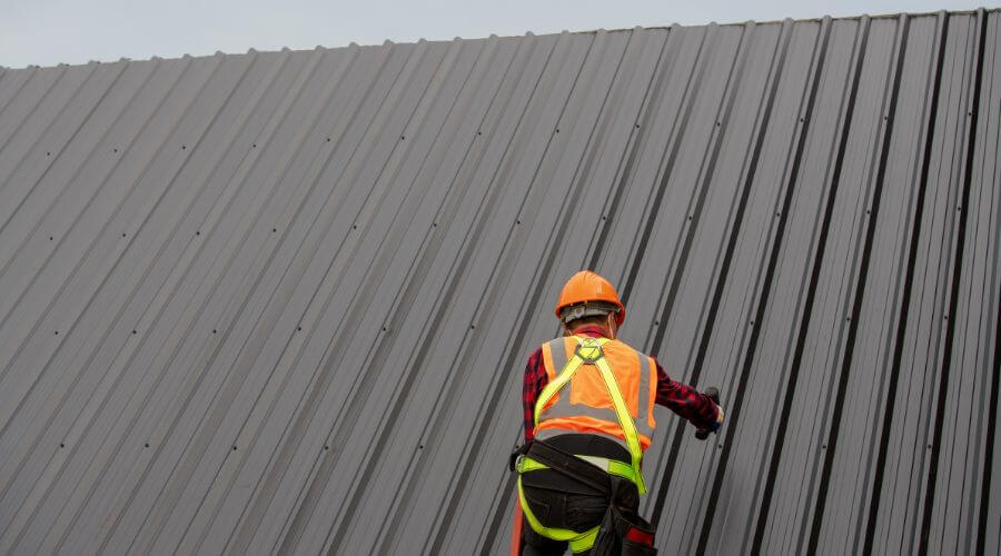 Professional metal roof installation services in Odessa, DE